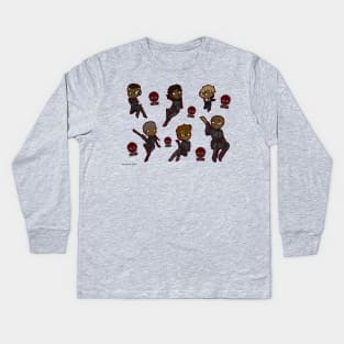 Chibi Batch Kids Long Sleeve T-Shirt